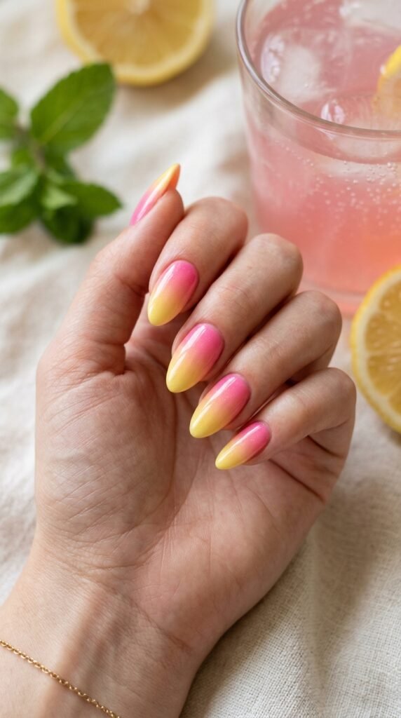 Pink_lemonade_nails_glossy_finish Pink_lemonade_nails_glossy_finish