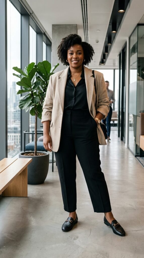 Plus-size_woman_wearing_blazer_ Plus-size_woman_wearing_blazer_