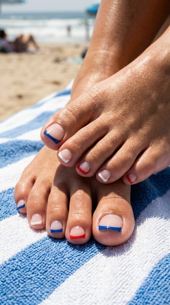 Red_white_blue_French_tips Red_white_blue_French_tips