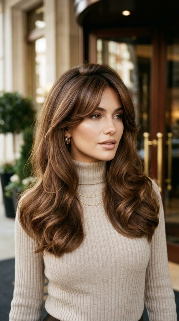 Side_part_curtain_bangs_blowout Side_part_curtain_bangs_blowout