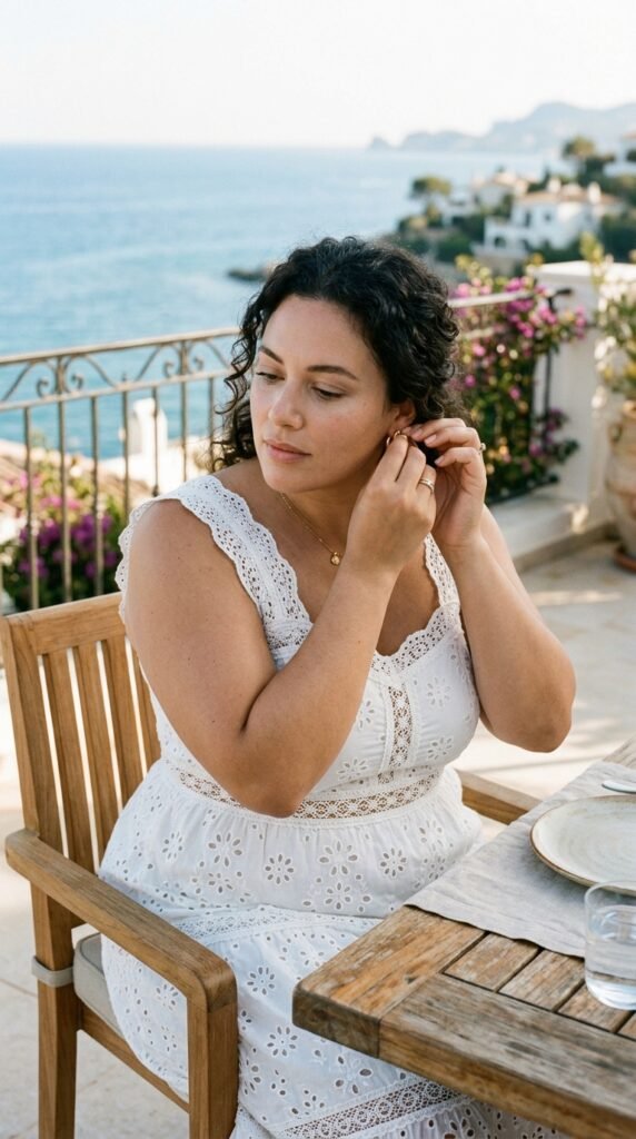 Woman_in_white_eyelet_dress_ Woman_in_white_eyelet_dress_
