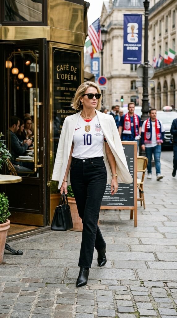 Woman_wearing_USA_soccer_jersey_ Woman_wearing_USA_soccer_jersey_