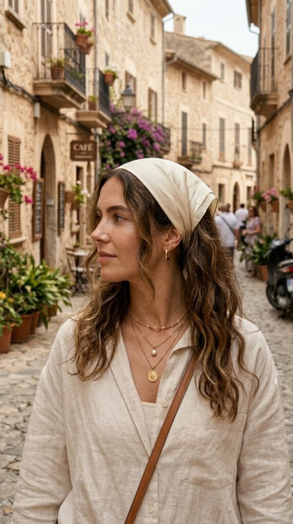 Woman_wearing_bandana_ Woman_wearing_bandana_