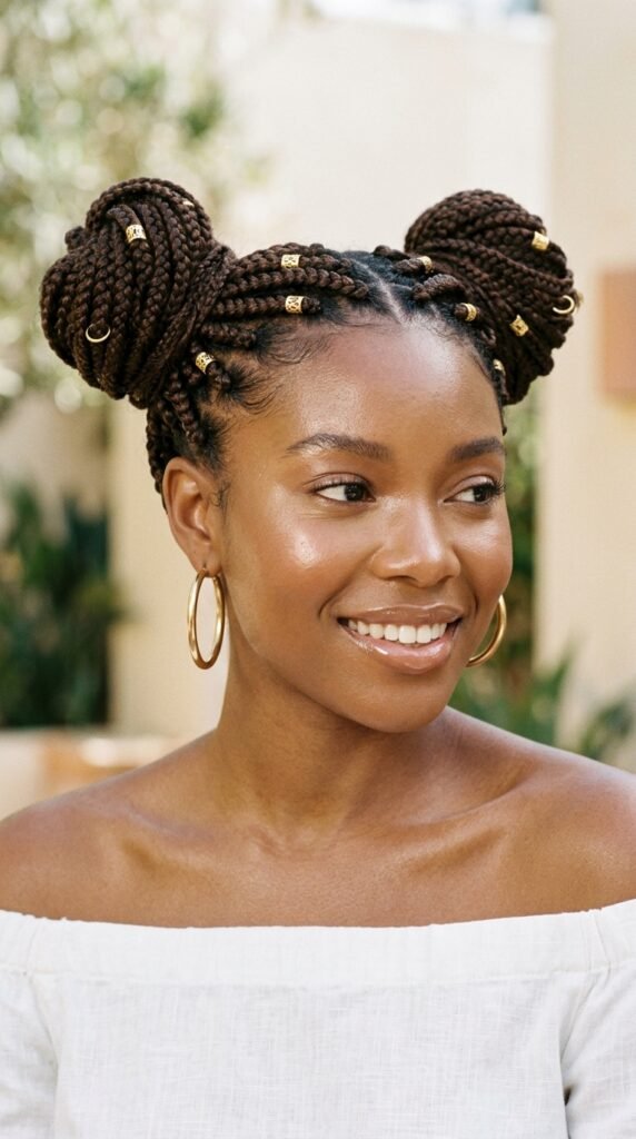 Woman_wearing_braided_spacebuns Woman_wearing_braided_spacebuns