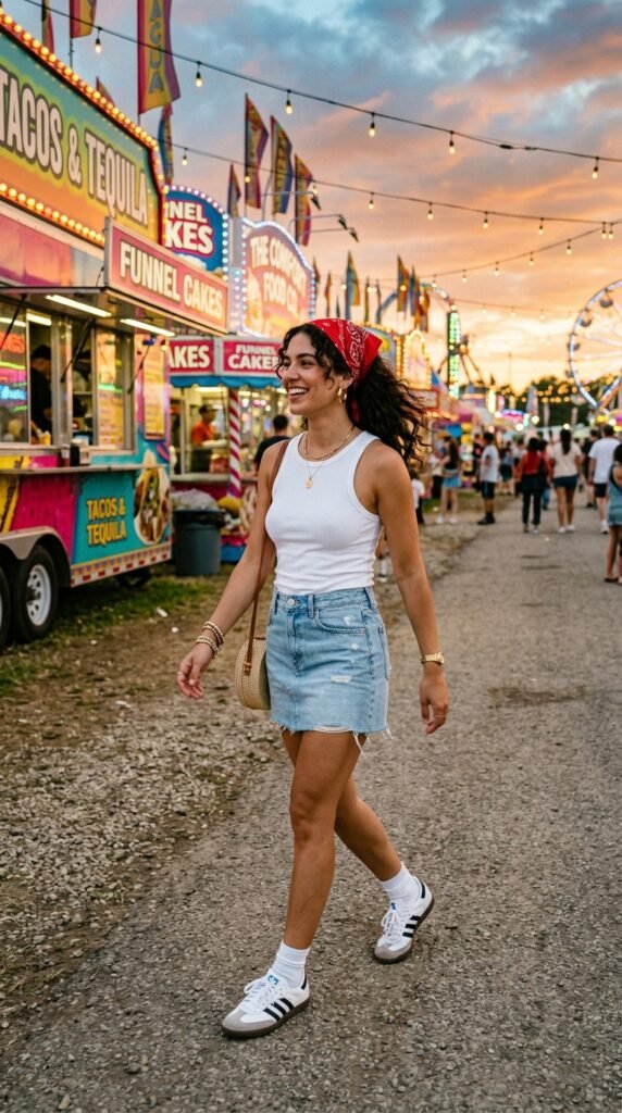 Woman_wearing_denim_skirt Woman_wearing_denim_skirt