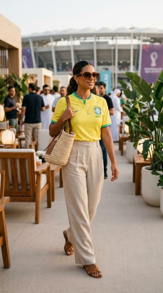 Woman_wearing_jersey_and_trousers_ Woman_wearing_jersey_and_trousers_