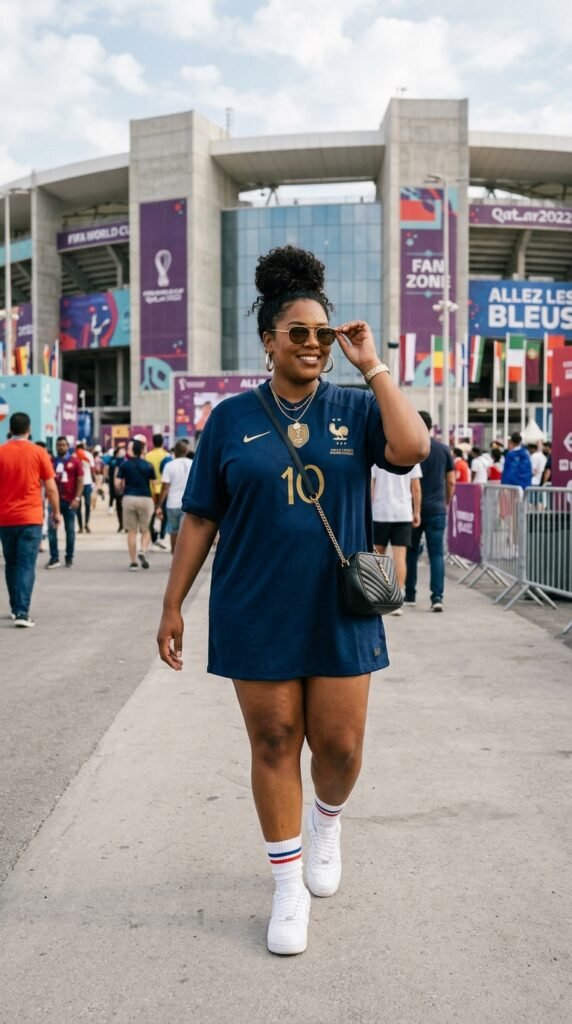 Woman_wearing_jersey_dress_sneakers Woman_wearing_jersey_dress_sneakers