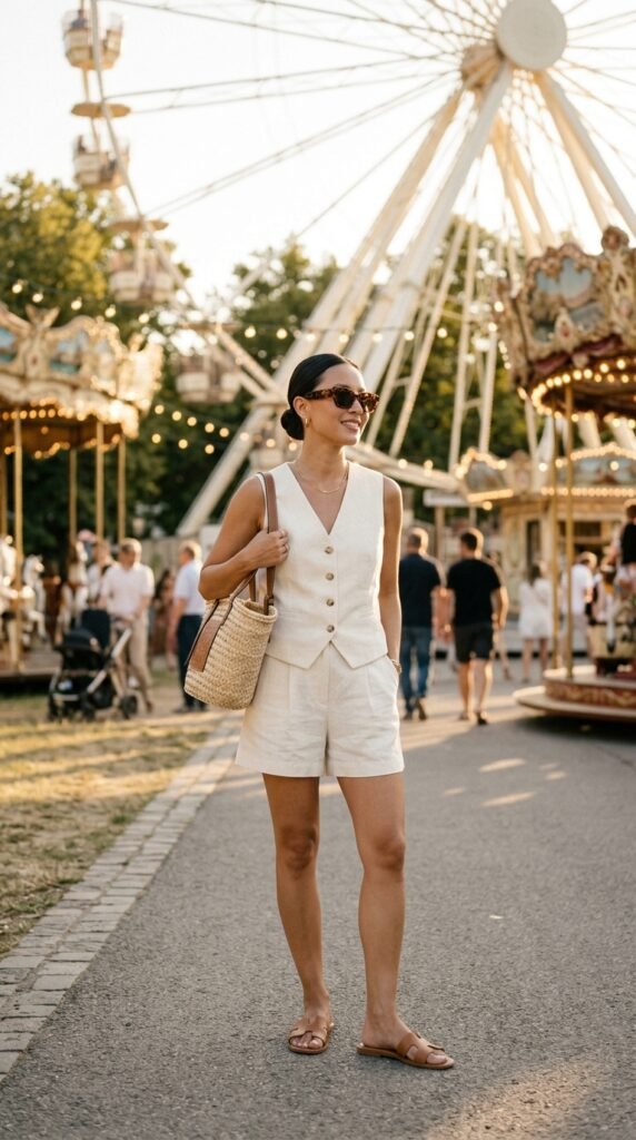 Woman_wearing_linen_co-ord_set Woman_wearing_linen_co-ord_set