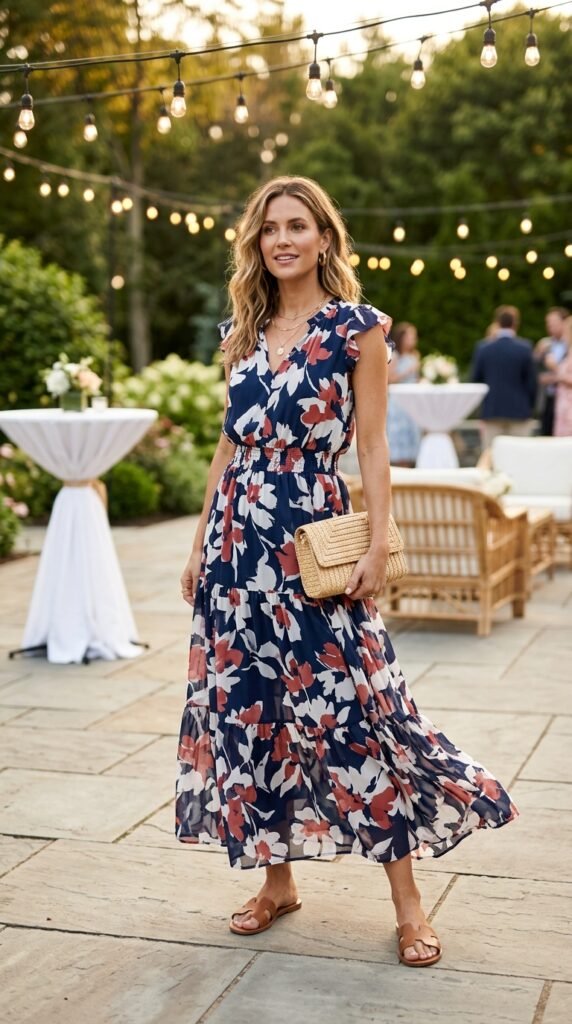 Woman_wearing_patriotic_maxi_dress Woman_wearing_patriotic_maxi_dress