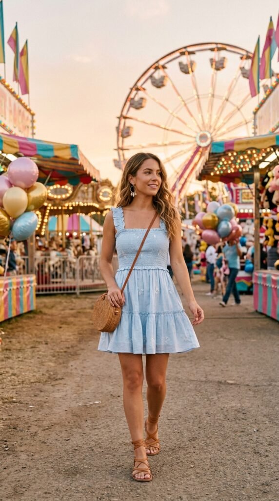 Woman_wearing_smocked_sundress Woman_wearing_smocked_sundress