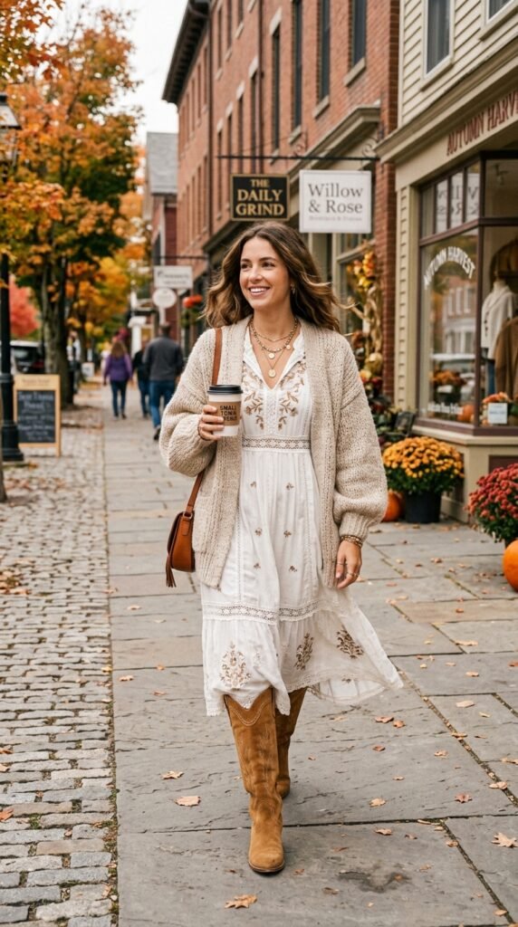 Woman_wearing_white_dress_boots_202606031629 Whiteboho_dress_