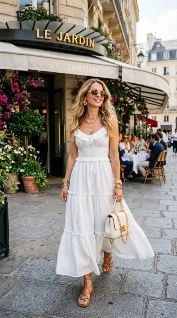 Woman_wearing_white_dress_gold_202606031620 Whiteboho_dress_