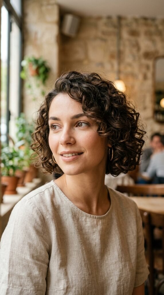 Woman_with_French_curly_bob_ Woman_with_French_curly_bob_