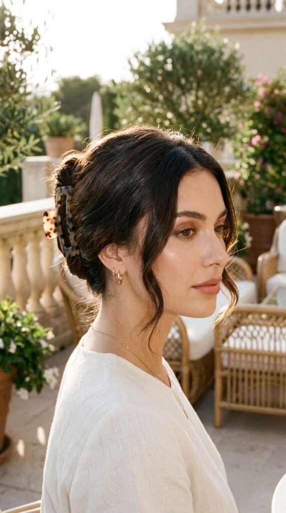 Woman_with_claw_clip_twist Woman_with_claw_clip_twist
