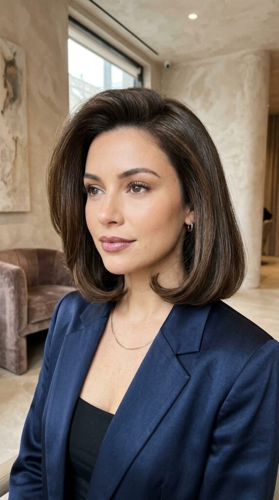 Woman_with_curved-end_blowout_ Woman_with_curved-end_blowout_