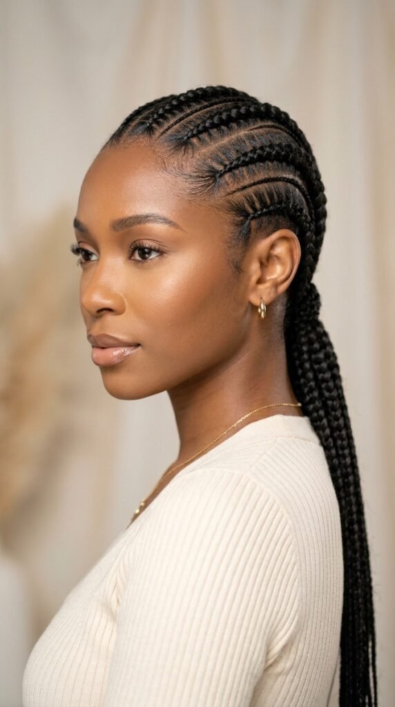 Woman_with_feed-in_cornrow_braids_ Woman_with_feed-in_cornrow_braids_