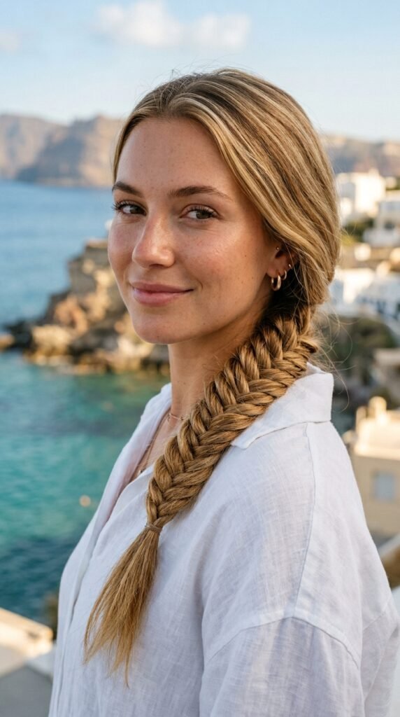Woman_with_fishtail_braid_ Woman_with_fishtail_braid_