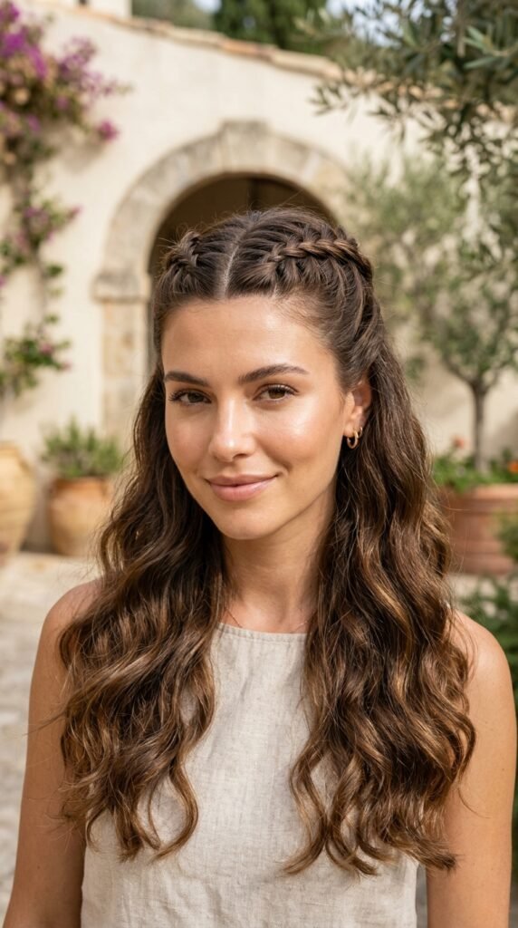 Woman_with_half-up_braided_hairstyle Woman_with_half-up_braided_hairstyle