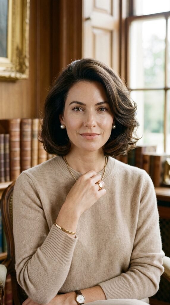 Woman_with_polished_bob_blowout_ Woman_with_polished_bob_blowout_