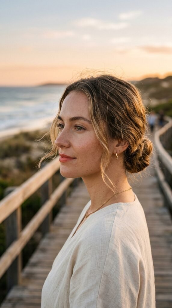 Woman_with_relaxed_low_bun_ Woman_with_relaxed_low_bun_