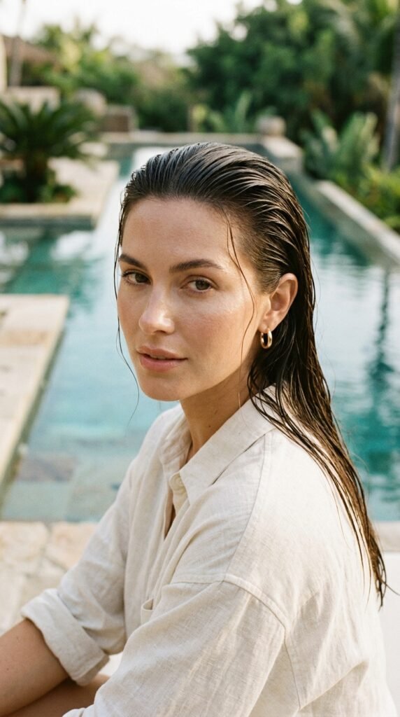 Woman_with_slicked_hair_ Woman_with_slicked_hair_