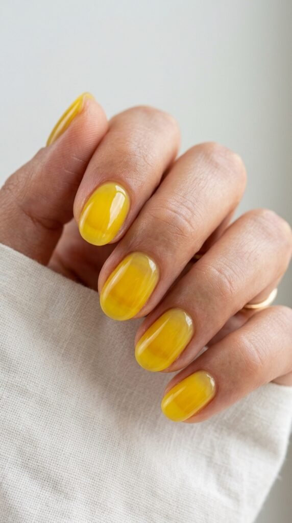 7._Glossy_Lemon_Jelly_Nails 7._Glossy_Lemon_Jelly_Nails