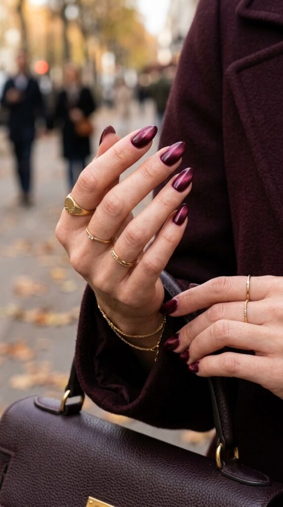 Burgundy_velvet_nails_ Burgundy_velvet_nails_