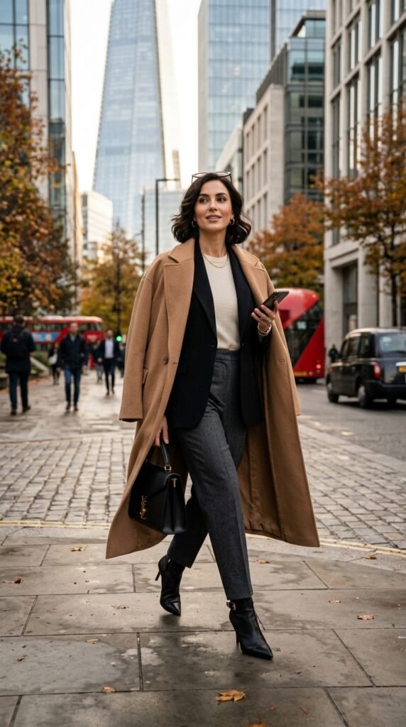blazer_under_oversized coat blazer_under_oversized coat