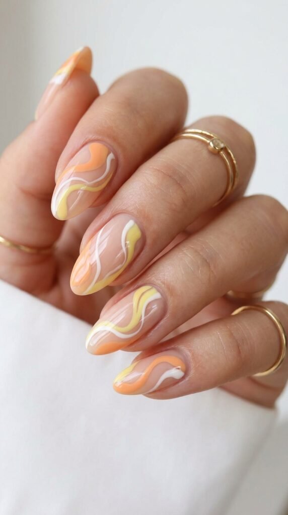 Citrus_Swirl_Nail_Art_ Citrus_Swirl_Nail_Art_