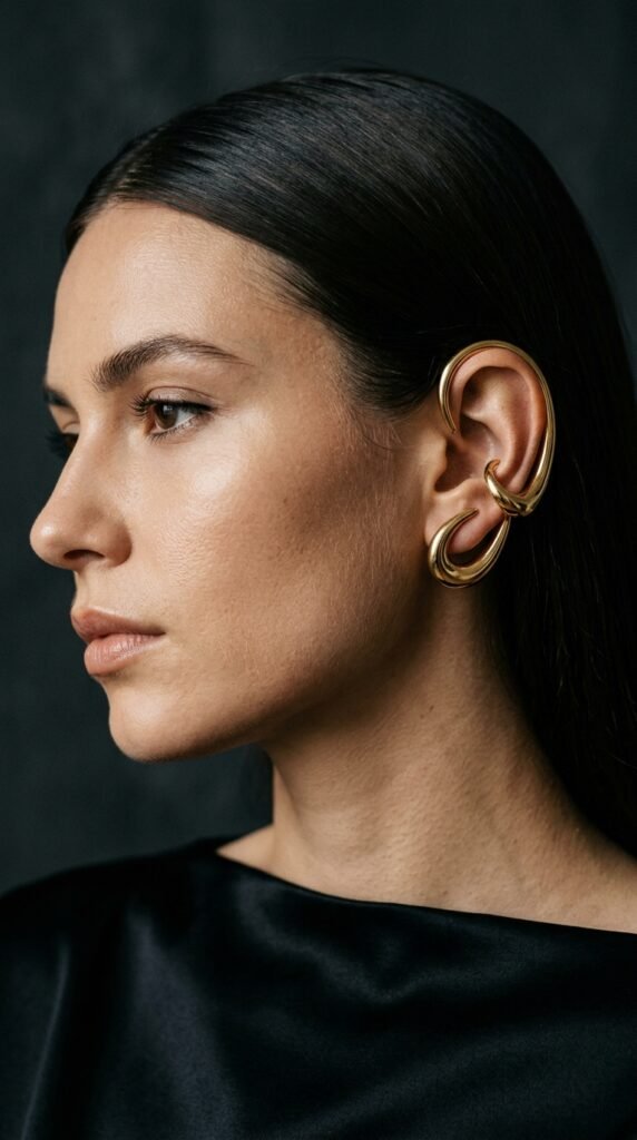 Curved_gold_cuff_earrings Curved_gold_cuff_earrings