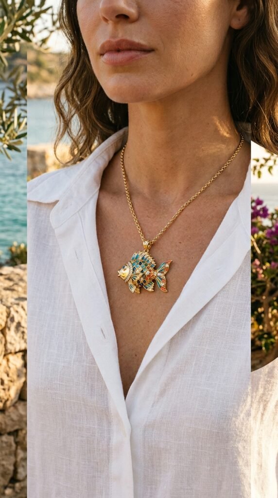 Gold_fish_pendant_necklace Gold_fish_pendant_necklace