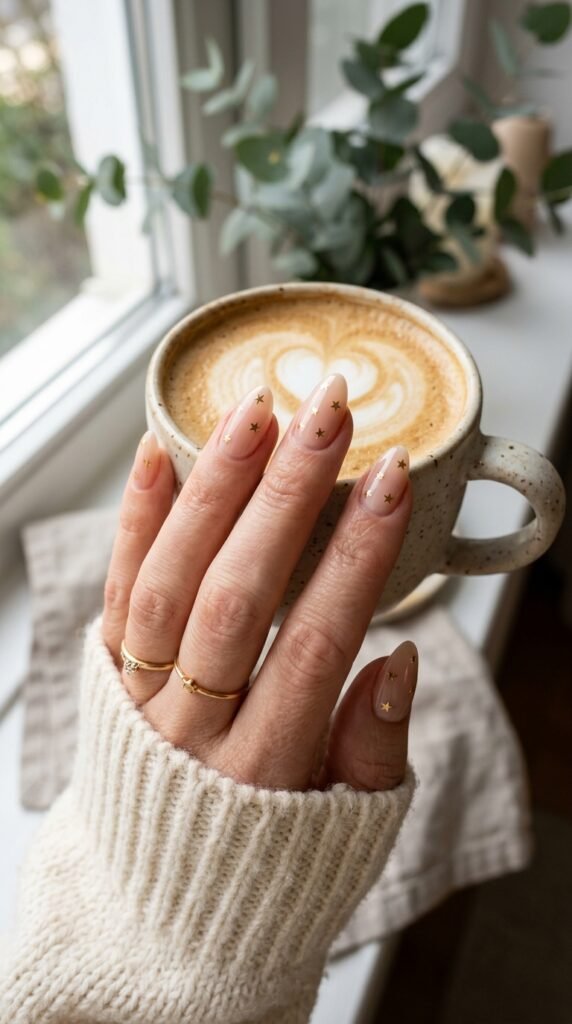 Gold_star_nails_ Gold_star_nails_
