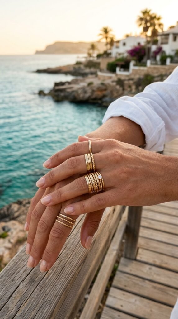 Hands_wearing_gold_stacking_rings Hands_wearing_gold_stacking_rings