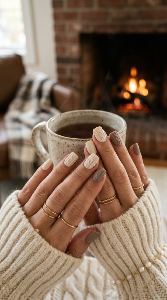 Hands_with_sweater_texture_nails Hands_with_sweater_texture_nails