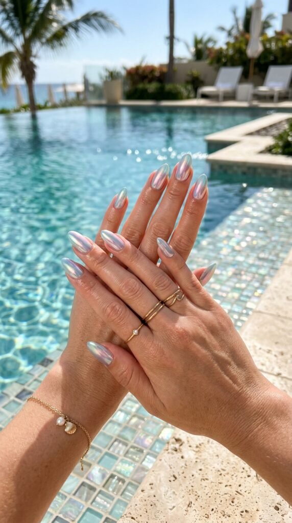Mermaid_chrome_nails_beauty_ Mermaid_chrome_nails_beauty_