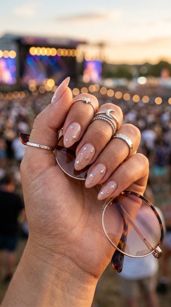 Nails_with_tiny_star_accents Nails_with_tiny_star_accents