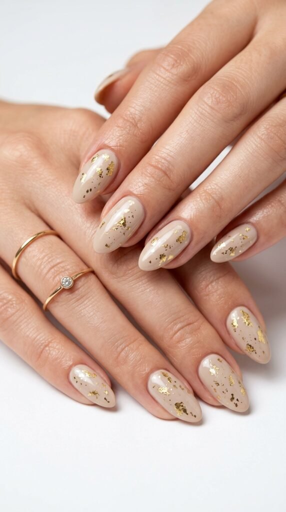 Nude_nails_with_gold_foil_nude Nude_nails_with_gold_foil_nude
