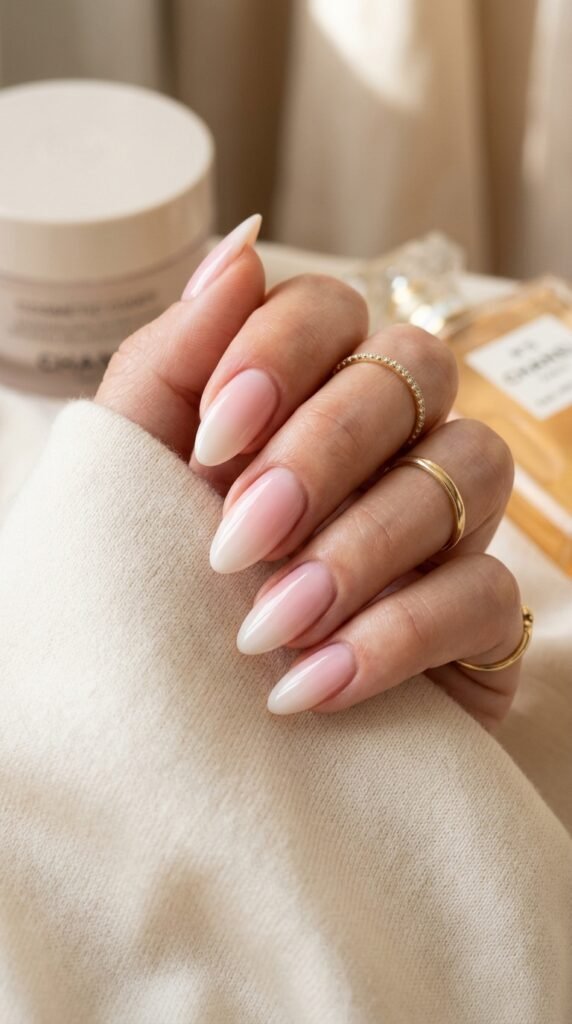 Pink_ombré_nails_glossy_finish Pink_ombré_nails_glossy_finish