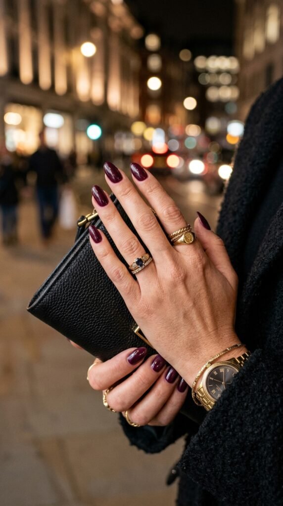 Plum_nails Plum_nails