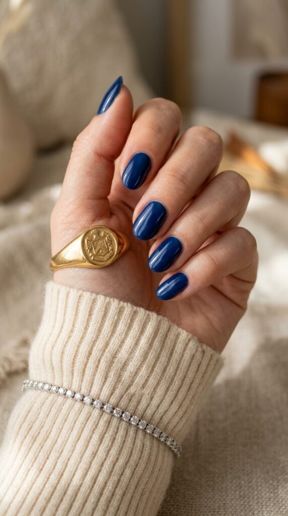 Sapphire_gloss_nails_with_ring Sapphire_gloss_nails_with_ring