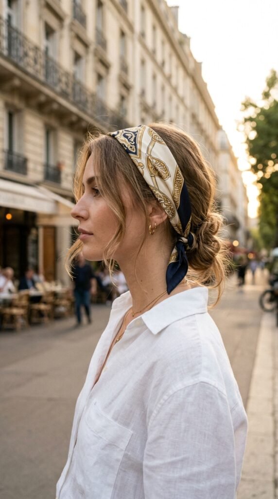 Scarf_headband_tied_neatly Scarf_headband_tied_neatly