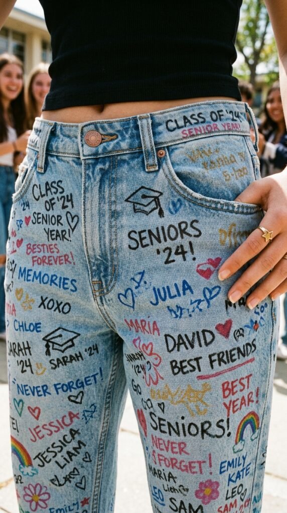 Senior_jeans_with_signatures Senior_jeans_with_signatures