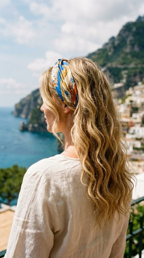 Silk_scarf_headband_on_hair Silk_scarf_headband_on_hair