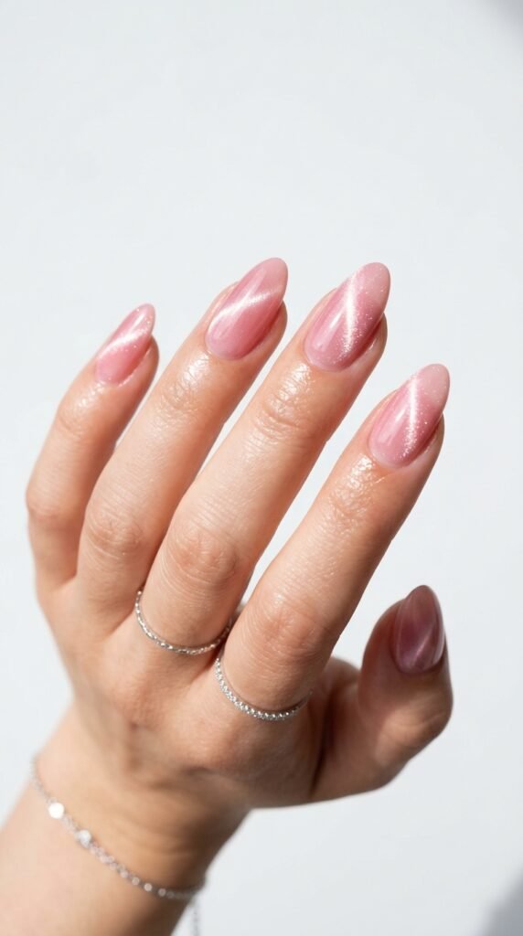 Strawberry_milk_cat-eye_nails Strawberry_milk_cat-eye_nails