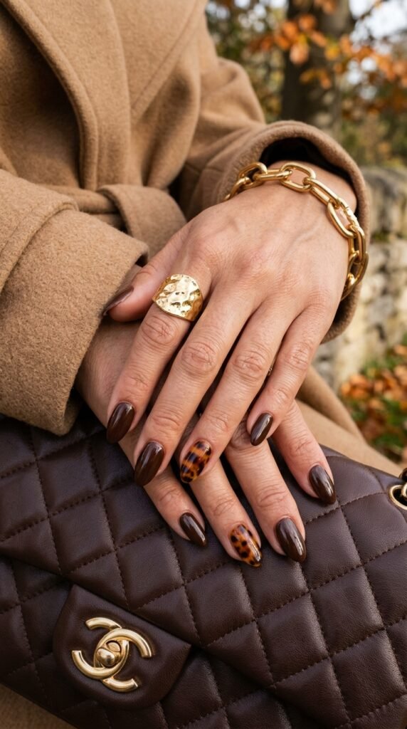 Tortoiseshell_accent_nails_ Tortoiseshell_accent_nails_