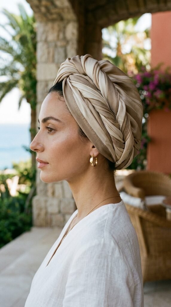 Turban-inspired_silk_scarf_wrap Turban-inspired_silk_scarf_wrap