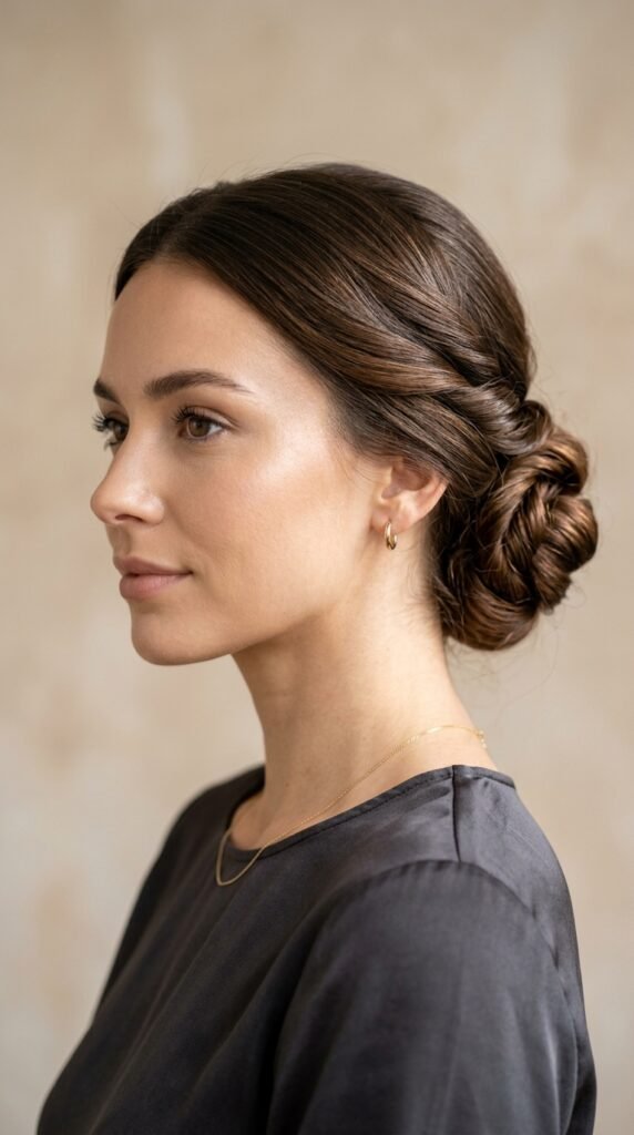 Twisted_elegant_bun_hairstyle Twisted_elegant_bun_hairstyle