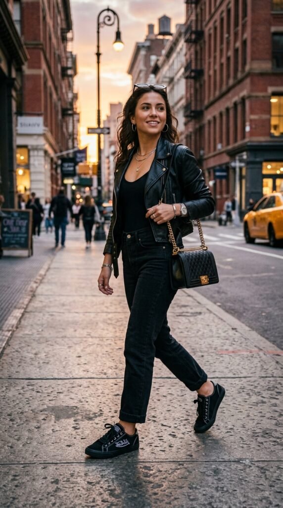 monocrhome black style with von dutch shoes monocrhome black style with von dutch shoes
