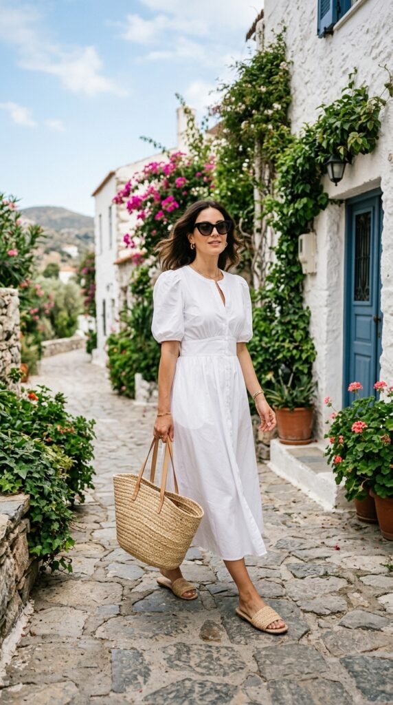 white poplin dress white poplin dress