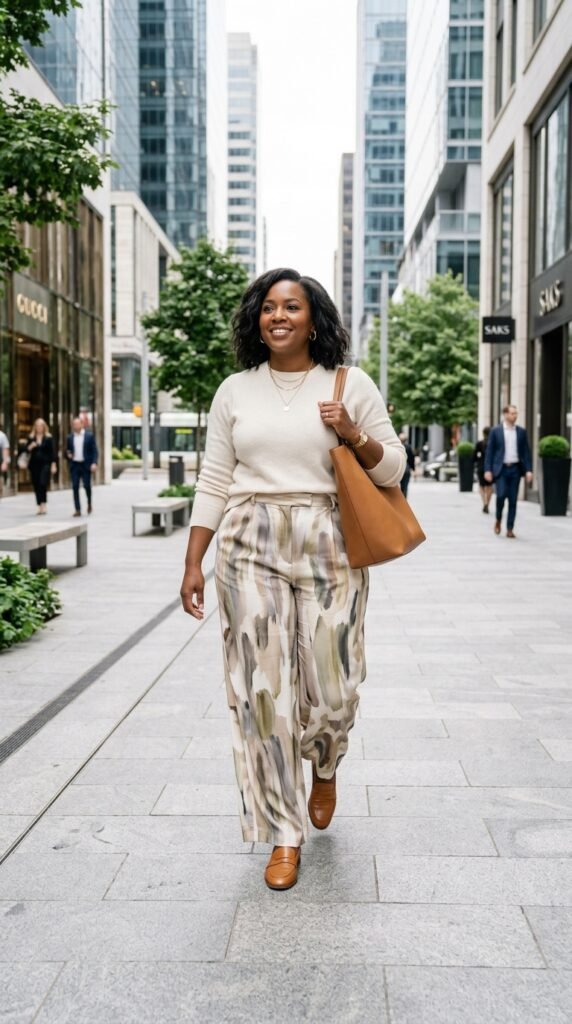 Woman_wearing_abstract_pants Woman_wearing_abstract_pants